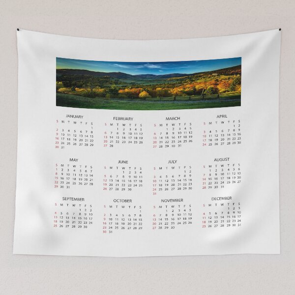 Item preview, Forest Wall Calendar 2022 designed and sold by ProtonProject.