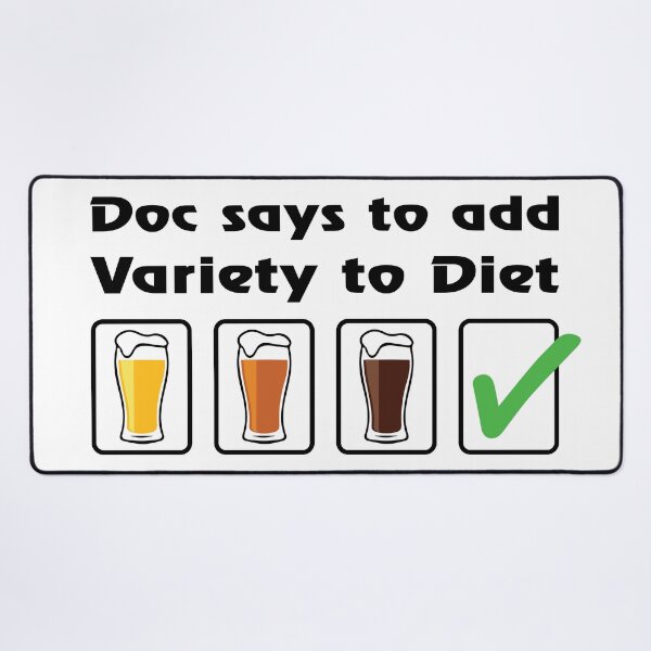 Item preview, Doc Says To Add Variety To Diet designed and sold by FunFoxDesign.