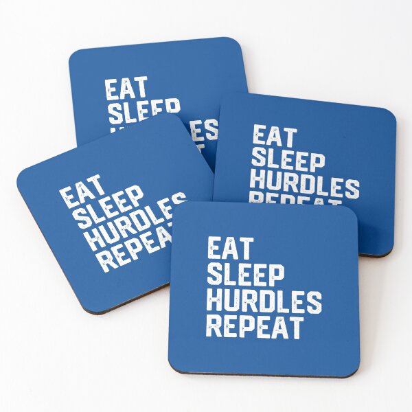 Item preview, Eat Sleep Hurdles Repeat #1 designed and sold by SalahBlt.