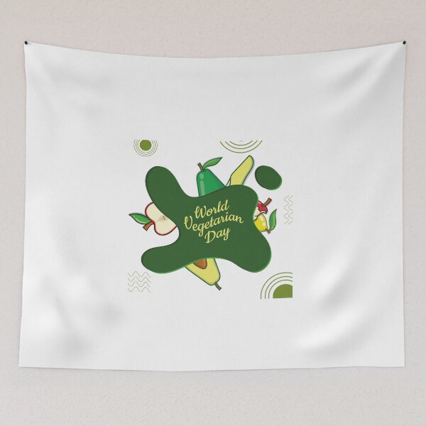 Item preview, Vegetarian Day designed and sold by so01.