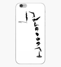 Diving man iPhone Case