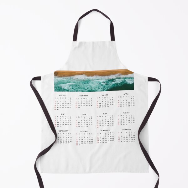 Item preview, Ocean Wall Calendar 2022 designed and sold by ProtonProject.