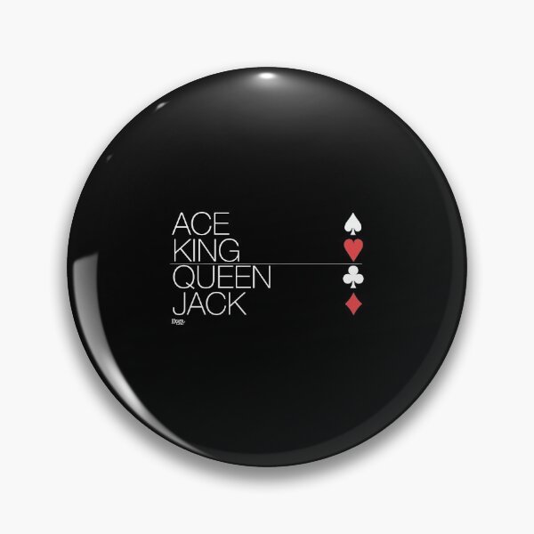 Item preview, Ace King Queen Jack Spade Heart Club Diamond Poker designed and sold by anthonyodo.