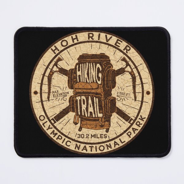 Item preview, Hoh River Trail Olympic National Park designed and sold by JordanHolmes.