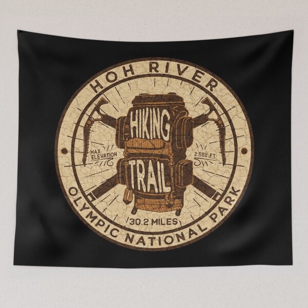 Item preview, Hoh River Trail Olympic National Park designed and sold by JordanHolmes.