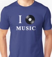 I Love Music <3 Unisex T-Shirt