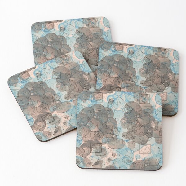 Item preview, Bubble print with skulls  designed and sold by LilianKalman.