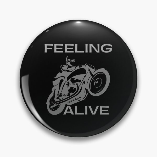 Item preview, Feeling alive - motorbike life designed and sold by Clurixious.