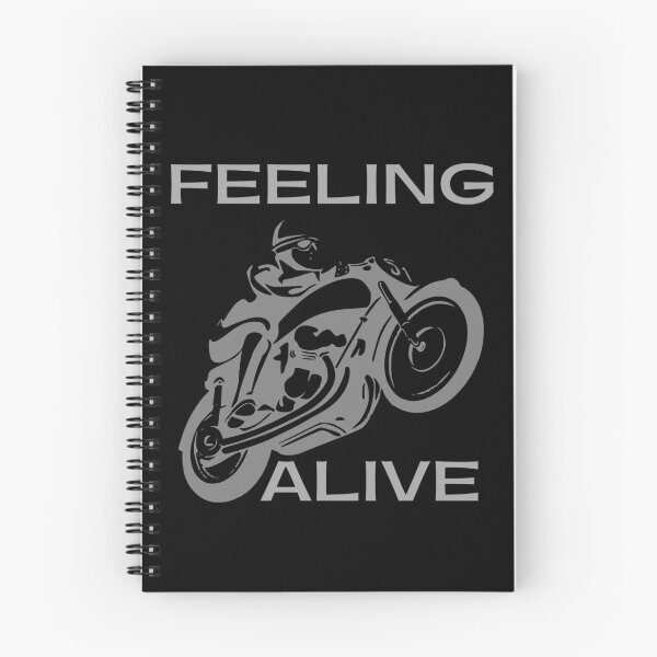 Item preview, Feeling alive - motorbike life designed and sold by Clurixious.
