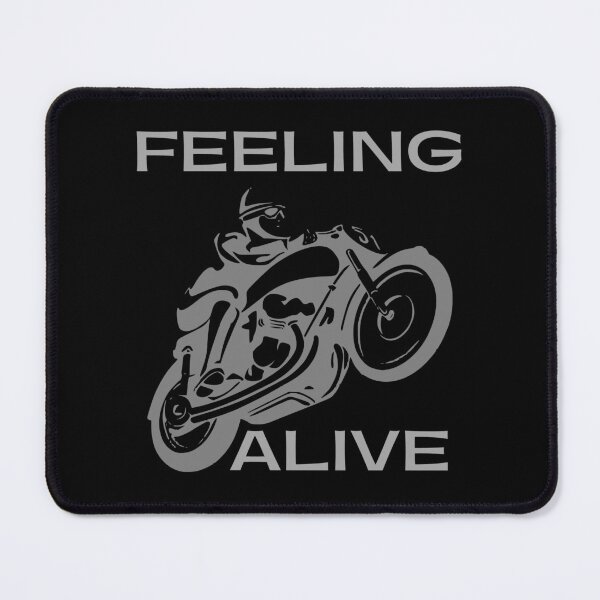 Item preview, Feeling alive - motorbike life designed and sold by Clurixious.