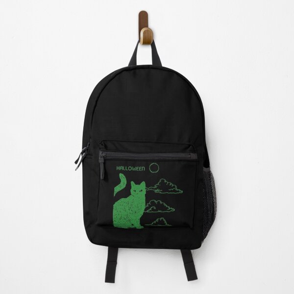 Item preview, HALLOWEEN GREEN CAT designed and sold by kh0l0d.
