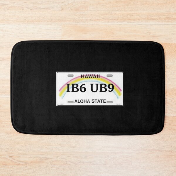Item preview, IB6 UB9 Customized Hawaiian License Plate designed and sold by Woowee808.
