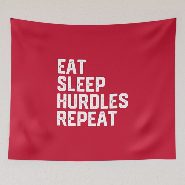 Item preview, Eat Sleep Hurdles Repeat #2 designed and sold by SalahBlt.