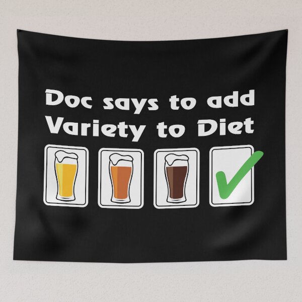 Item preview, Doc Says To Add Variety To Diet designed and sold by FunFoxDesign.