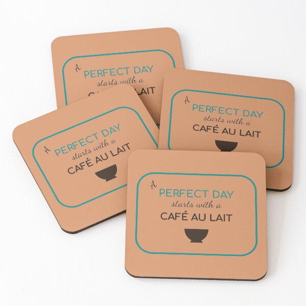 Item preview, Perfect Day Café au Lait designed and sold by SaturdayMeadow.