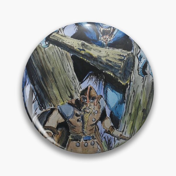 Item preview, Valheim watercolor Line and Wash By Nil Rocha designed and sold by NilRochaArt.