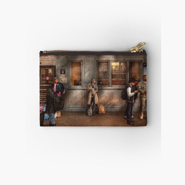 Item preview, Train - Station - Waiting for the next train designed and sold by Mike Savad Photography.
