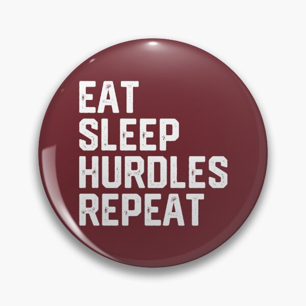 Item preview, Eat Sleep Hurdles Repeat #3 designed and sold by SalahBlt.