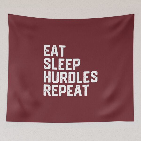Item preview, Eat Sleep Hurdles Repeat #3 designed and sold by SalahBlt.