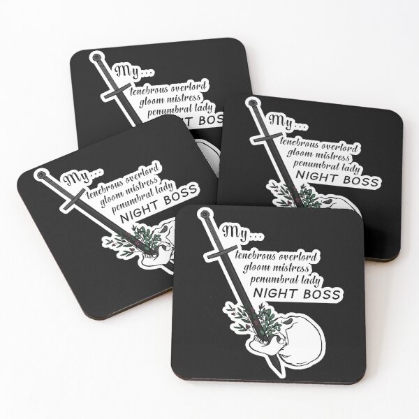 Item preview, Gideon the Ninth Quote - Night Boss - Harrow Gideon designed and sold by I made 2 stickers and then I got tired.