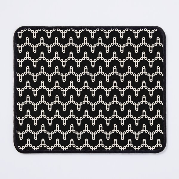 Item preview, Penis Icon Pattern On A Black designed and sold by okpinsArtDesign.