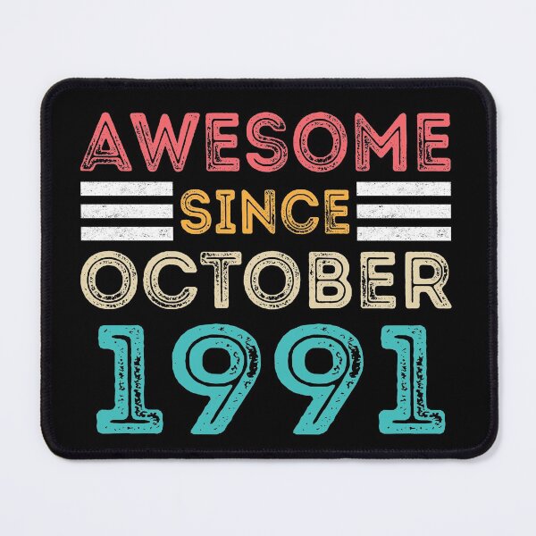 Item preview, Retro Vintage 29th Birthday - Awesome Since October 1991 designed and sold by meedTee.