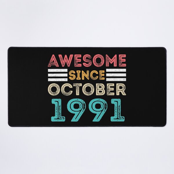 Item preview, Retro Vintage 29th Birthday - Awesome Since October 1991 designed and sold by meedTee.