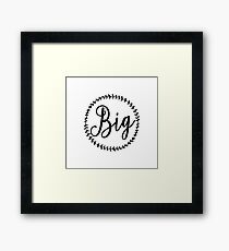 Big Framed Print