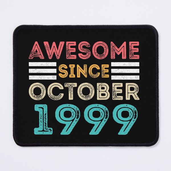 Item preview, Retro Vintage 21st Birthday - Awesome Since October 1999 designed and sold by meedTee.
