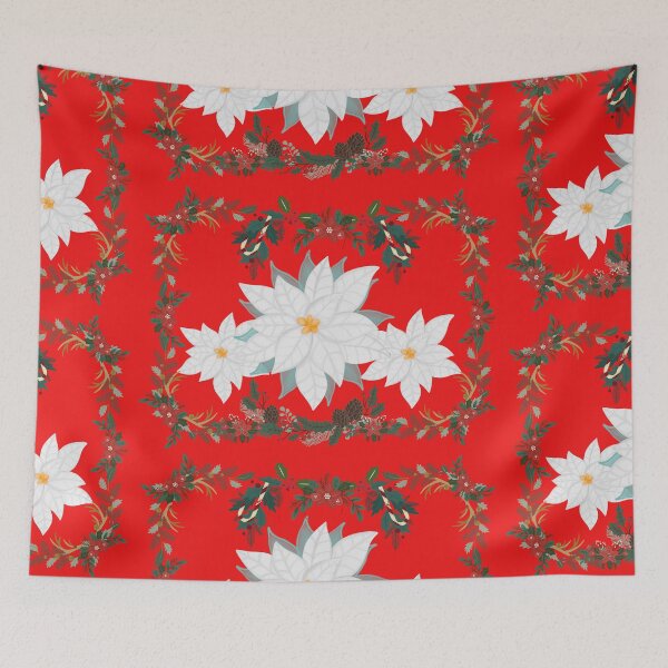 Item preview, Winter Flowers in Red designed and sold by BeatyinChaos.