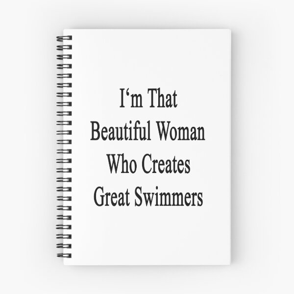 Item preview, I'm That Beautiful Woman Who Creates Great Swimmers designed and sold by supernova23.