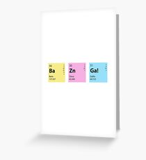 Bazinga - Big Bang Theory Greeting Card