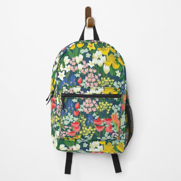 Item preview, Large Scale Floral on Dark Teal designed and sold by bevestudio.