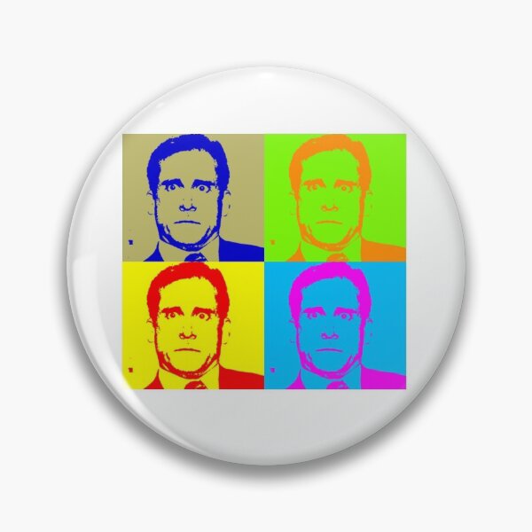 Item preview, Michael Scott The Office Andy Warhol designed and sold by mantequila.