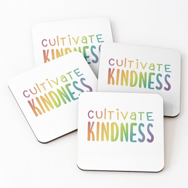 Item preview, Cultivate Kindness (Rainbow Gradient Words) designed and sold by KelseyLovelle.