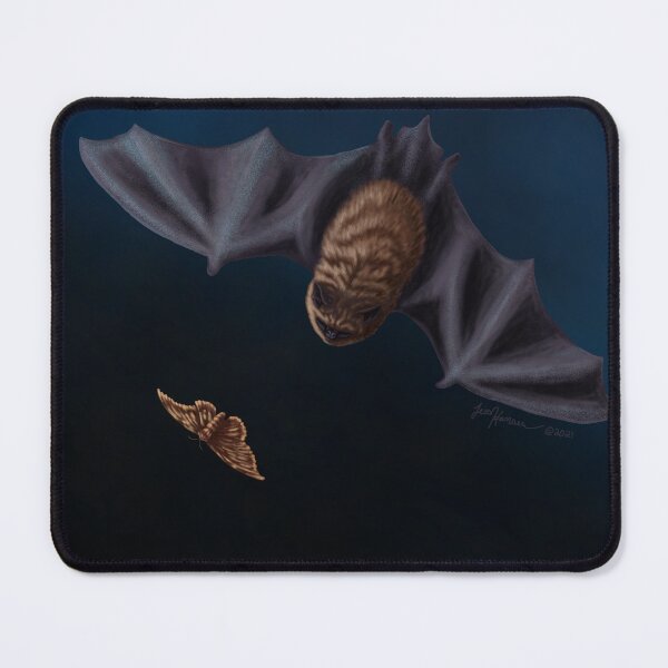 Item preview, Swooping Little Brown Bat designed and sold by Imagine My Universe.
