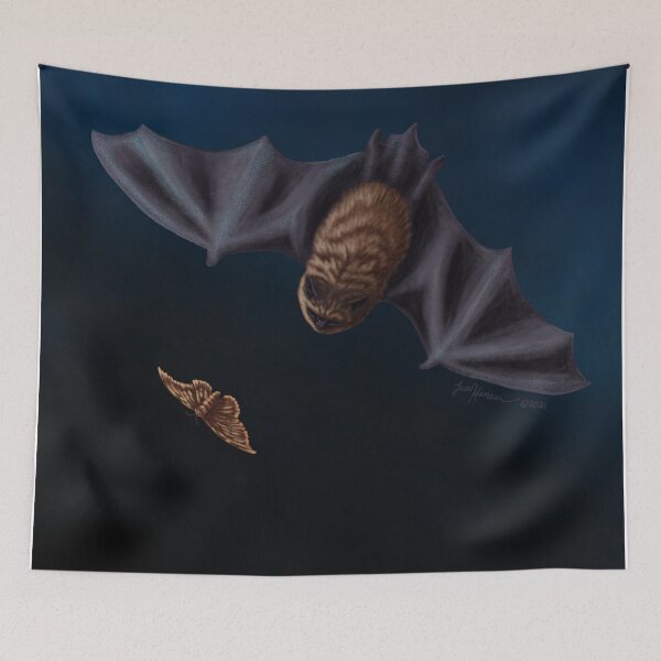Item preview, Swooping Little Brown Bat designed and sold by Imagine My Universe.