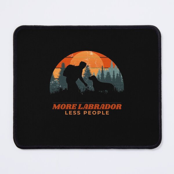 Item preview, More Labrador Less People Distressed Lab Dad Gift designed and sold by Guarddogdrive.