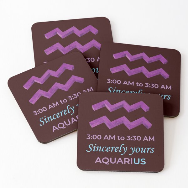Item preview, Atentamente, Acuario. designed and sold by VoloshenDesigns.