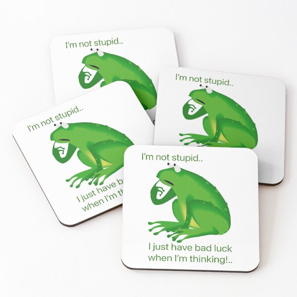 Item preview, I’m not stupid…I just have bad luck when I’m thinking! designed and sold by Kidzx6.