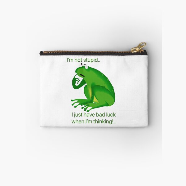 Item preview, I’m not stupid…I just have bad luck when I’m thinking! designed and sold by Kidzx6.