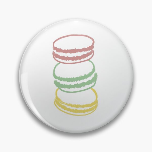 Item preview, Colorful Macarons Line Drawing designed and sold by makesbymiss.