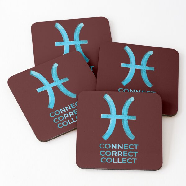 Item preview, Pisces. Connect, Correct, Collect. designed and sold by VoloshenDesigns.