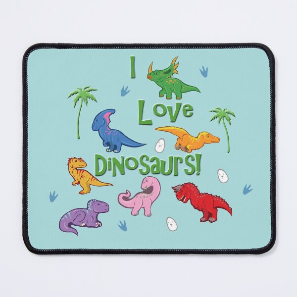 Item preview, I Love (Cute) Dinosaurs! designed and sold by TheKohakuDragon.