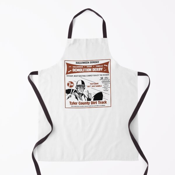 Item preview, Tyler County Demolition Derby Dirt Track Halloween Sunday designed and sold by Moderately Neato.