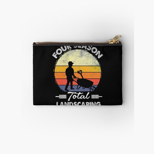 Item preview, Four Season Total Landscaping Vintage Retro Sunset Gardeners designed and sold by LAXIR.