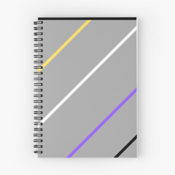 Item preview, Minimalist Non-binary Flag - diagonal designed and sold by thesassypanda.