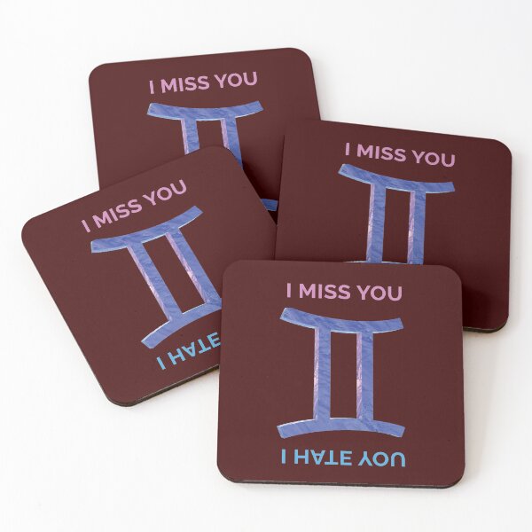 Item preview, Gemini. I miss You, I hate You. designed and sold by VoloshenDesigns.