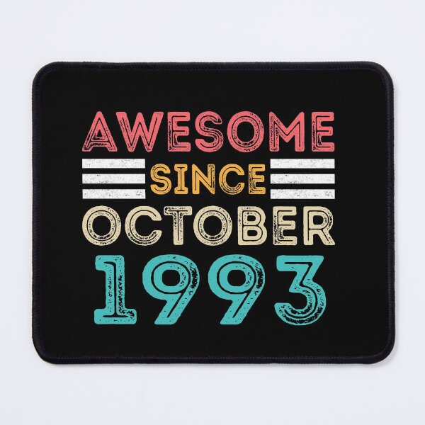 Item preview, Retro Vintage 27th Birthday - Awesome Since October 1993 designed and sold by meedTee.
