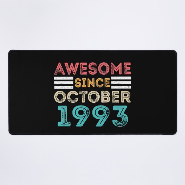 Item preview, Retro Vintage 27th Birthday - Awesome Since October 1993 designed and sold by meedTee.